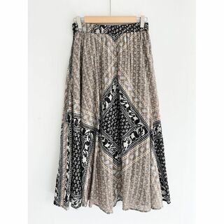 ジャーナルスタンダード(JOURNAL STANDARD)のSara Mallika Cotton Block Pattern Skirt(ロングスカート)