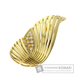 ミキモト(MIKIMOTO)のMIKIMOTO ダイヤモンド ブローチ K18YG レディース(ブローチ/コサージュ)