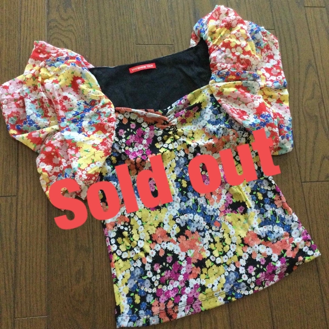 VIVIENNE TAM CIRCLE FLOWER トップス   サイズ　38