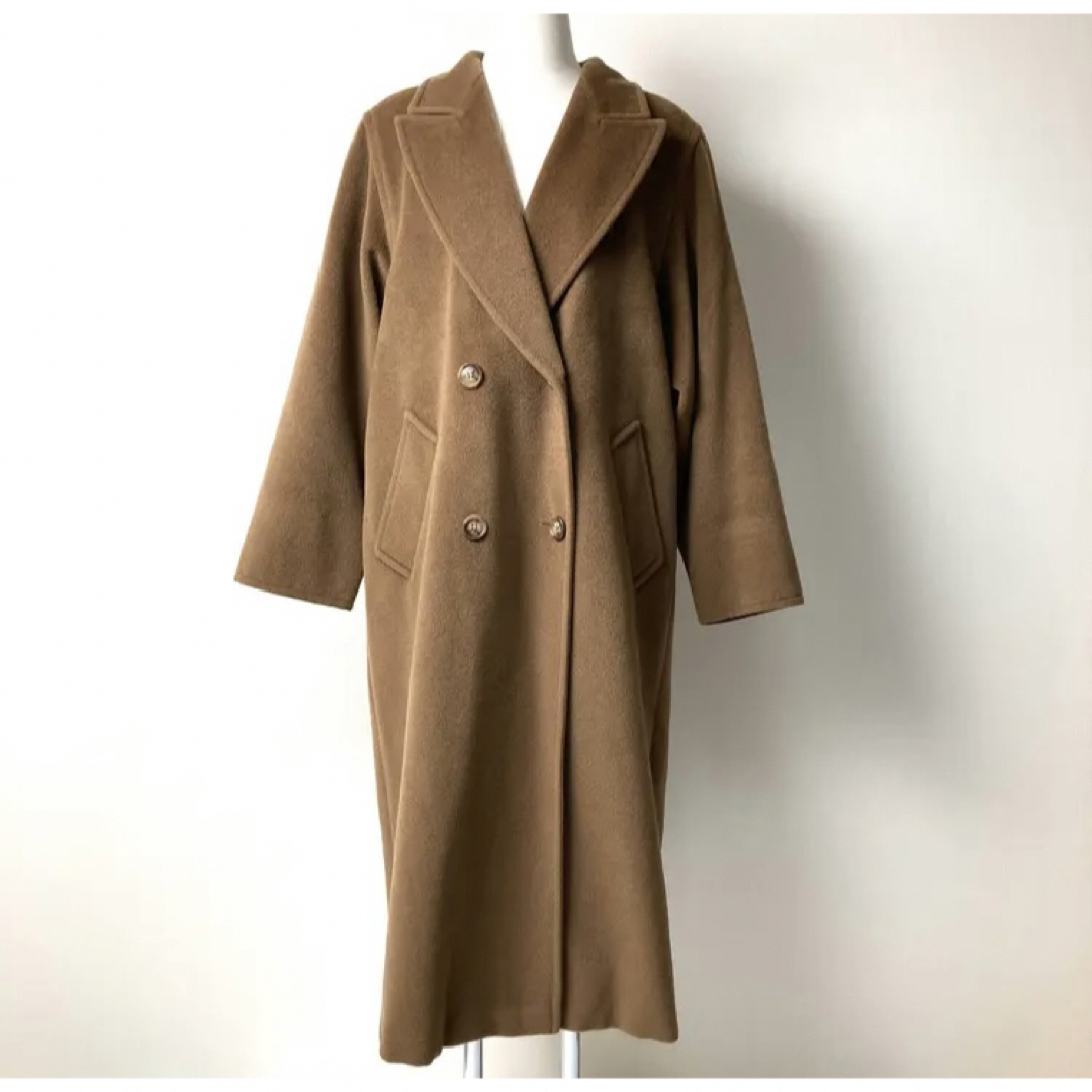 Max Mara ヴィーガンウール 銀タグ ロングコート