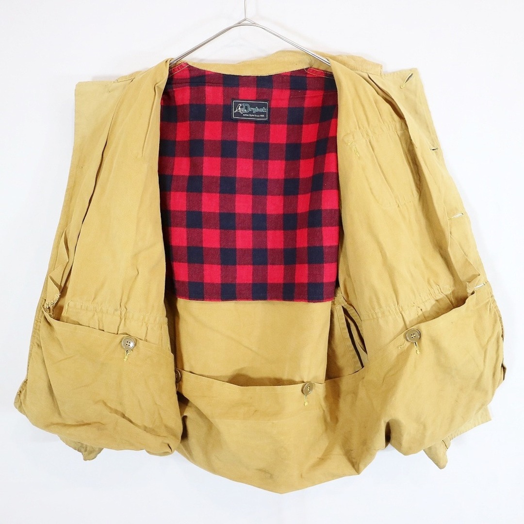 60年代 Drybak ハンティングジャケット 防寒 ヴィンテージ 襟コーズ