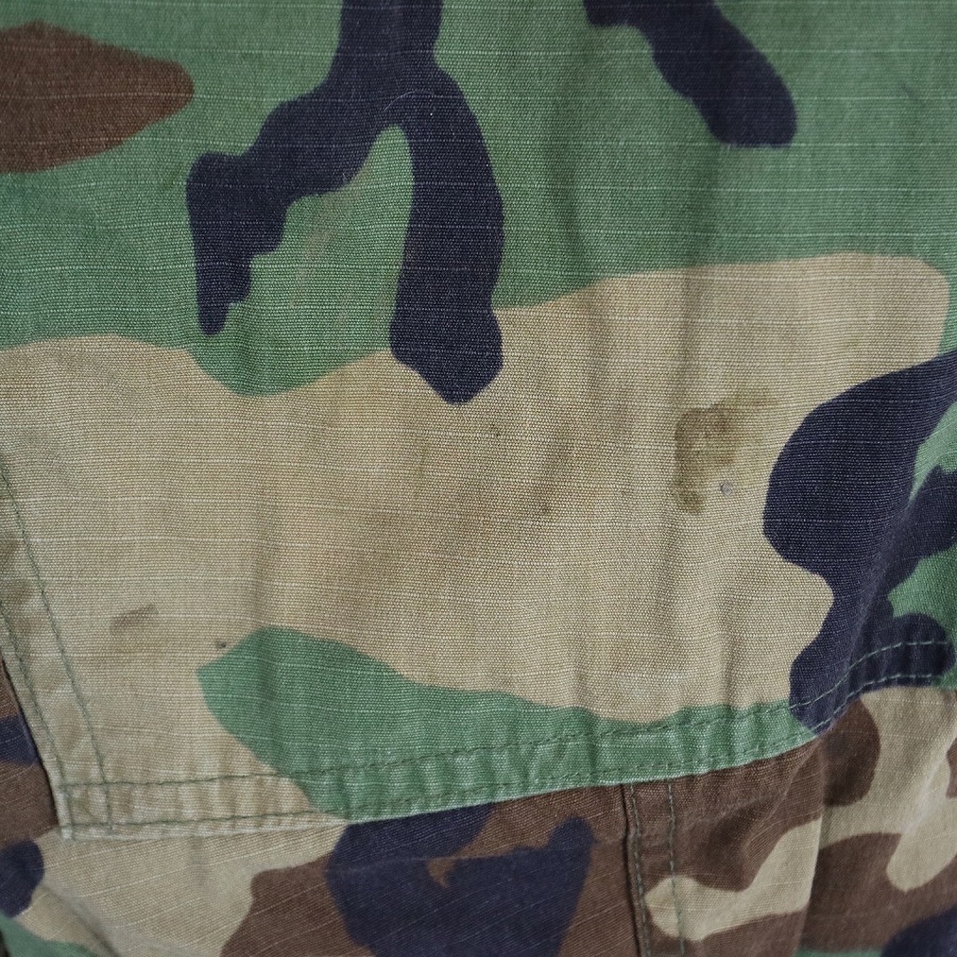 SALE/ 90年代 米軍実物 U.S.ARMY ユーティリティシャツ ミリタリー 戦闘服 アウター ウッドランドカモ (メンズ MEDIUM-REGULAR) N8894 3