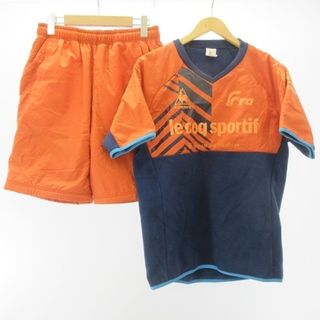 ルコックスポルティフ(le coq sportif)のルコックスポルティフ フリース 上下セット スポーツウェア Mサイズ EC●(Tシャツ/カットソー(半袖/袖なし))