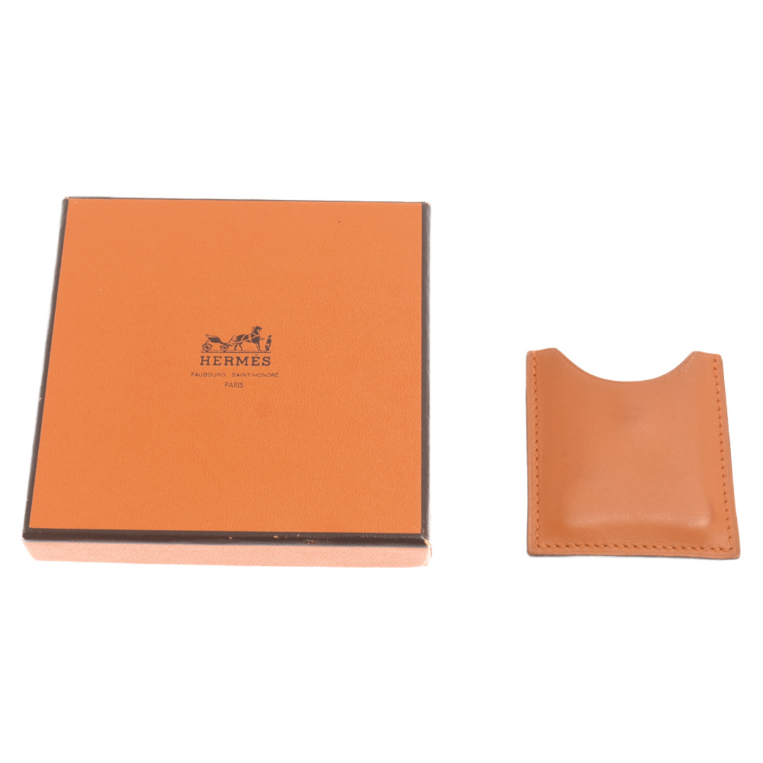 HERMES エルメス シガーカッターシガレットケース 葉巻 オレンジ