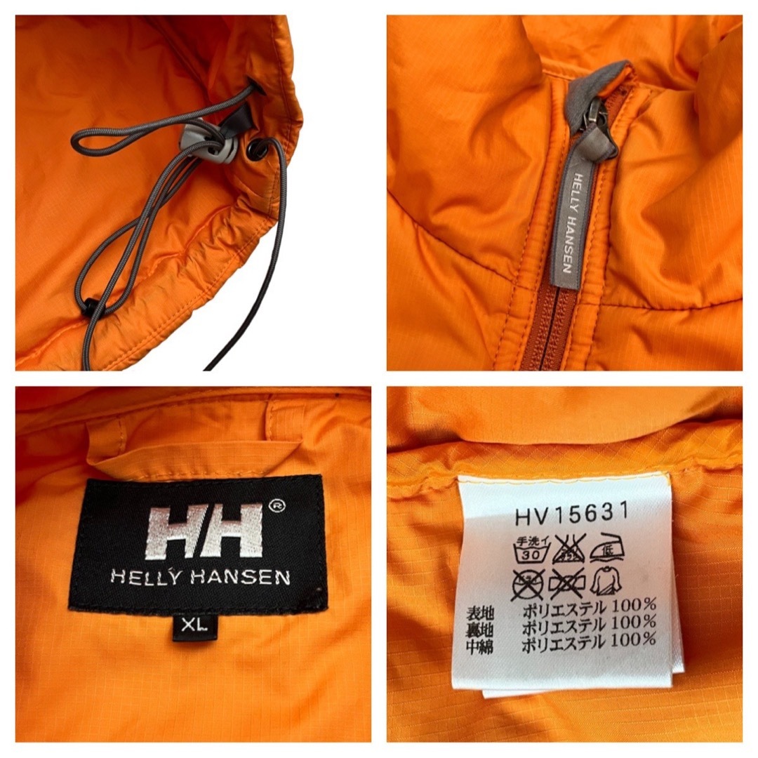 ハリーハンセン　HELLYHANSEN メンズダウン オレンジ　XL