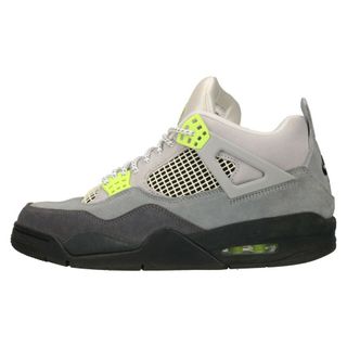 ナイキ(NIKE)のNIKE ナイキ AIR JORDAN 4 RETRO SE エアジョーダン4 レトロ スペシャルエディション イエローグラデ ローカットスニーカー シューズ グレー US10/28cm CT5342-007(スニーカー)