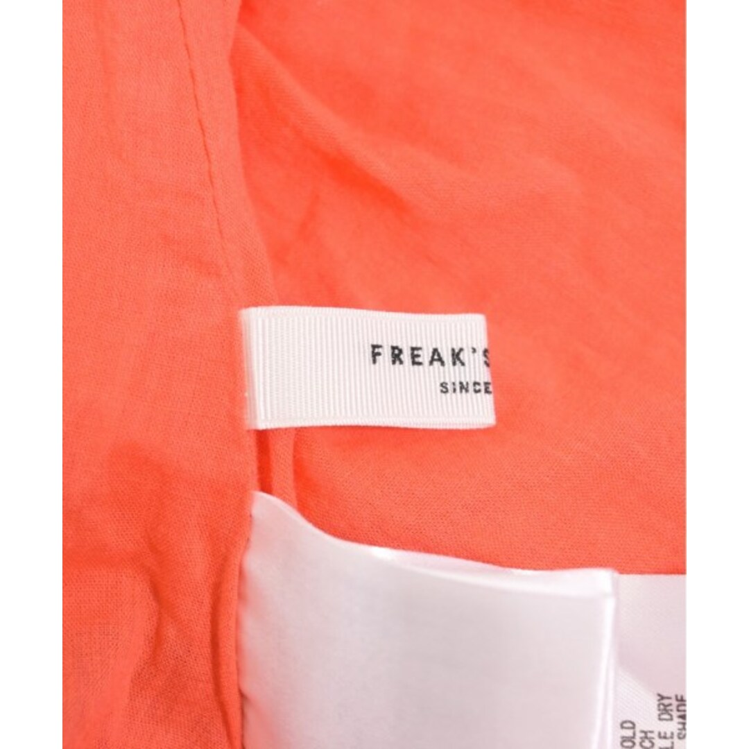 FREAK'S STORE(フリークスストア)のFREAK'S STORE フリークスストア ワンピース F オレンジ 【古着】【中古】 レディースのワンピース(ひざ丈ワンピース)の商品写真