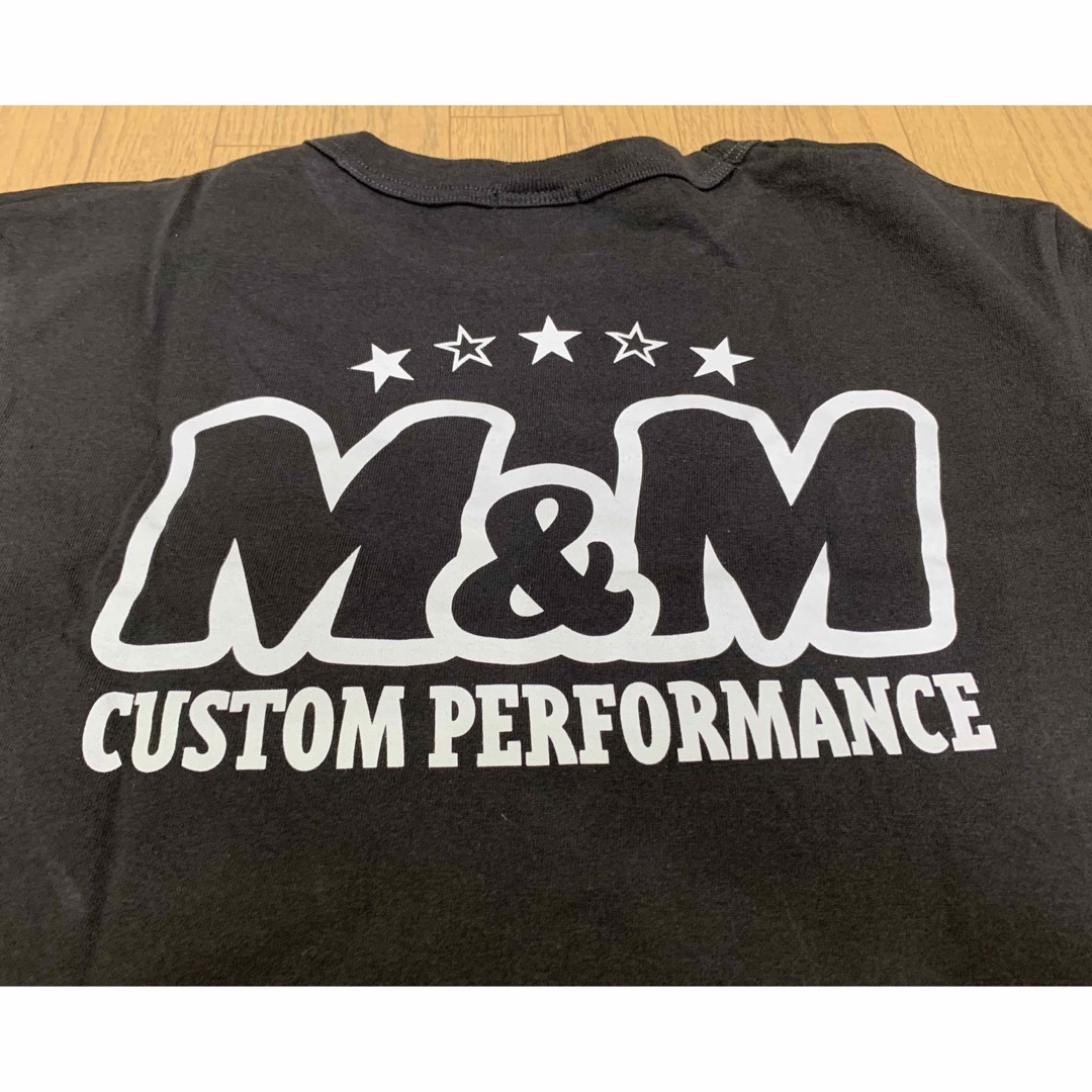 M&M(エムアンドエム)のM&M CUSTOM PERFORMANCE  七分丈 ロンT キムタク　ロゴ  メンズのトップス(Tシャツ/カットソー(七分/長袖))の商品写真