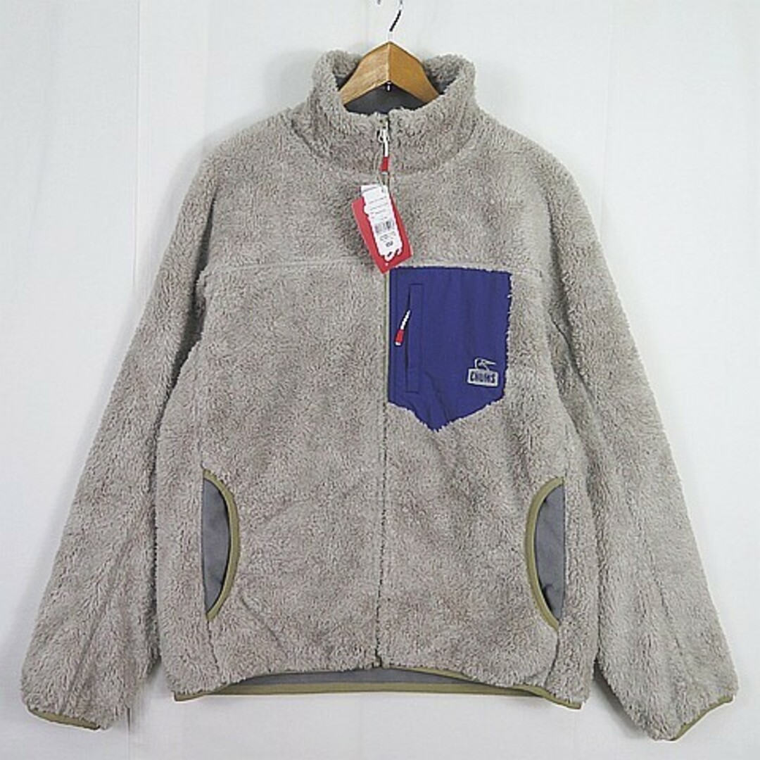 CHUMS(チャムス)のCHUMS Bonding Fleece Jacket L メランジグレイ  メンズのジャケット/アウター(その他)の商品写真