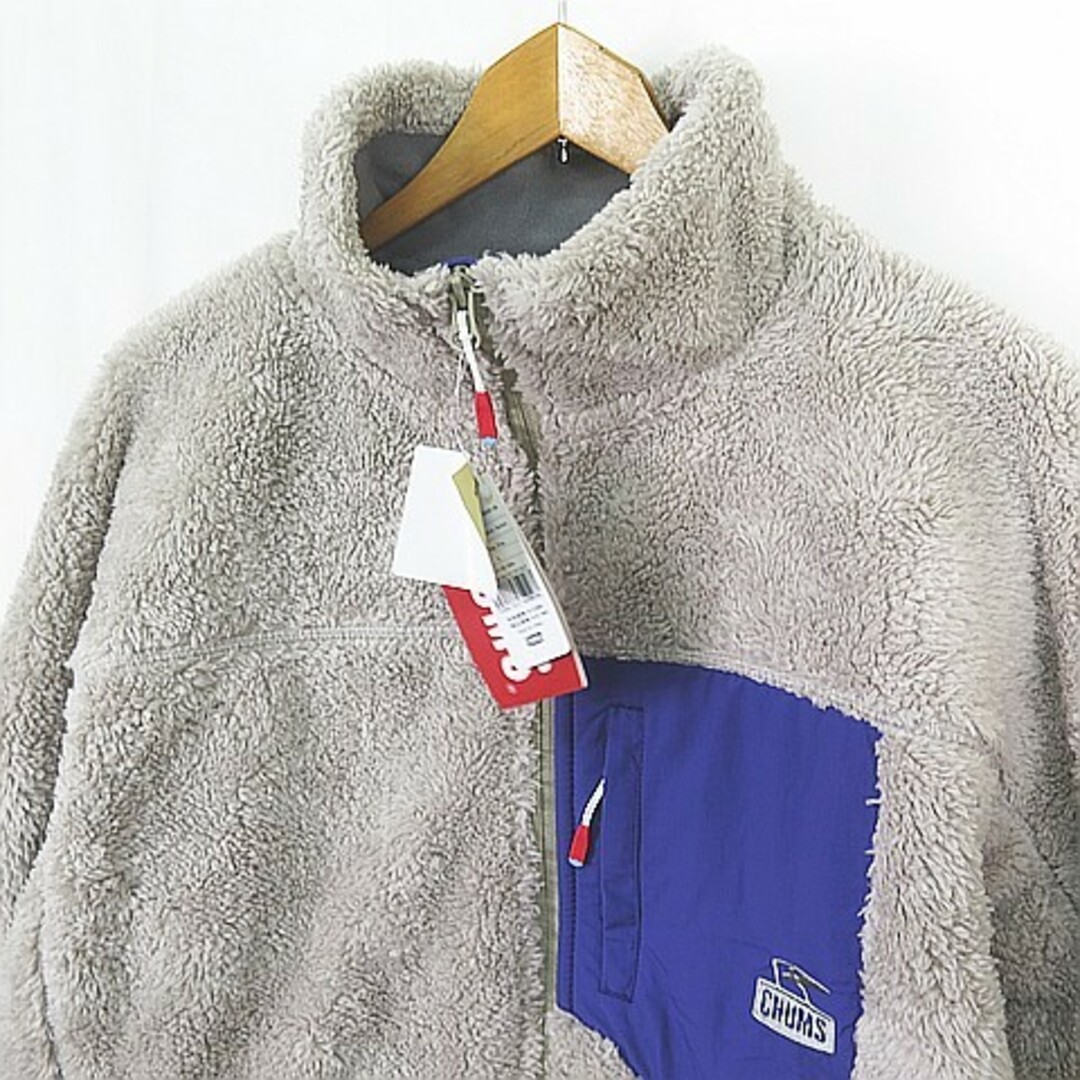 CHUMS(チャムス)のCHUMS Bonding Fleece Jacket L メランジグレイ  メンズのジャケット/アウター(その他)の商品写真