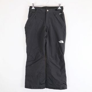 ザノースフェイス(THE NORTH FACE)のSALE/ THE NORTH FACE ノースフェイス スキーパンツ アウトドア キャンプ 防寒 登山 DRYVENT ブラック (ガールズ L) 中古 古着 N8954(その他)