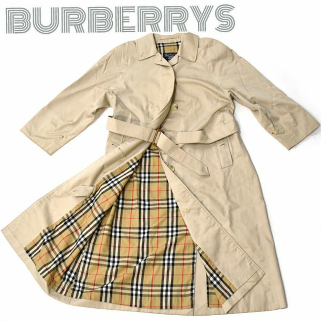 BURBERRYバーバリートレンチコートステンカラーコートベージュノバ BURBERRYバーバリートレンチコートステンカラーコートベージュノバ
