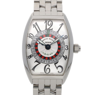 フランクミュラー(FRANCK MULLER)のフランクミュラー  ヴェガス 腕時計 ステンレススチール 5850VEGAS 自動巻き メンズ 1年保証  FRANCK MULLER 【中古】(腕時計(アナログ))