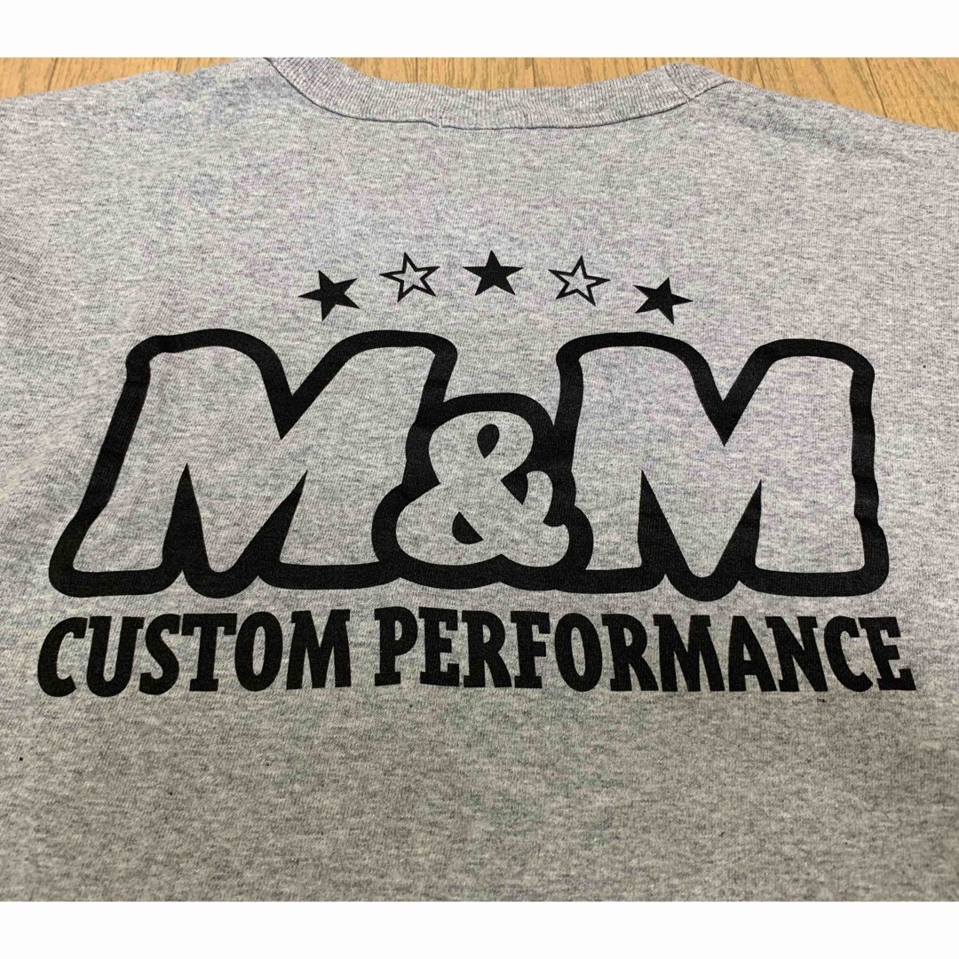 M&M(エムアンドエム)のM&M CUSTOM PERFORMANCE  七分丈　ロンT ロゴ　キムタク レディースのトップス(Tシャツ(長袖/七分))の商品写真