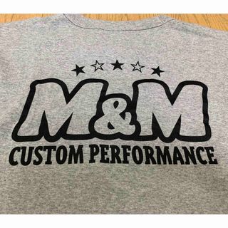 エムアンドエム(M&M)のM&M CUSTOM PERFORMANCE  七分丈　ロンT ロゴ　キムタク(Tシャツ(長袖/七分))