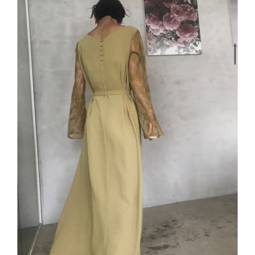 Ameri VINTAGE - ☆AMERI レーススリーブリファインドドレスの Ameri VINTAGE - ☆AMERI レーススリーブリファインドドレスの