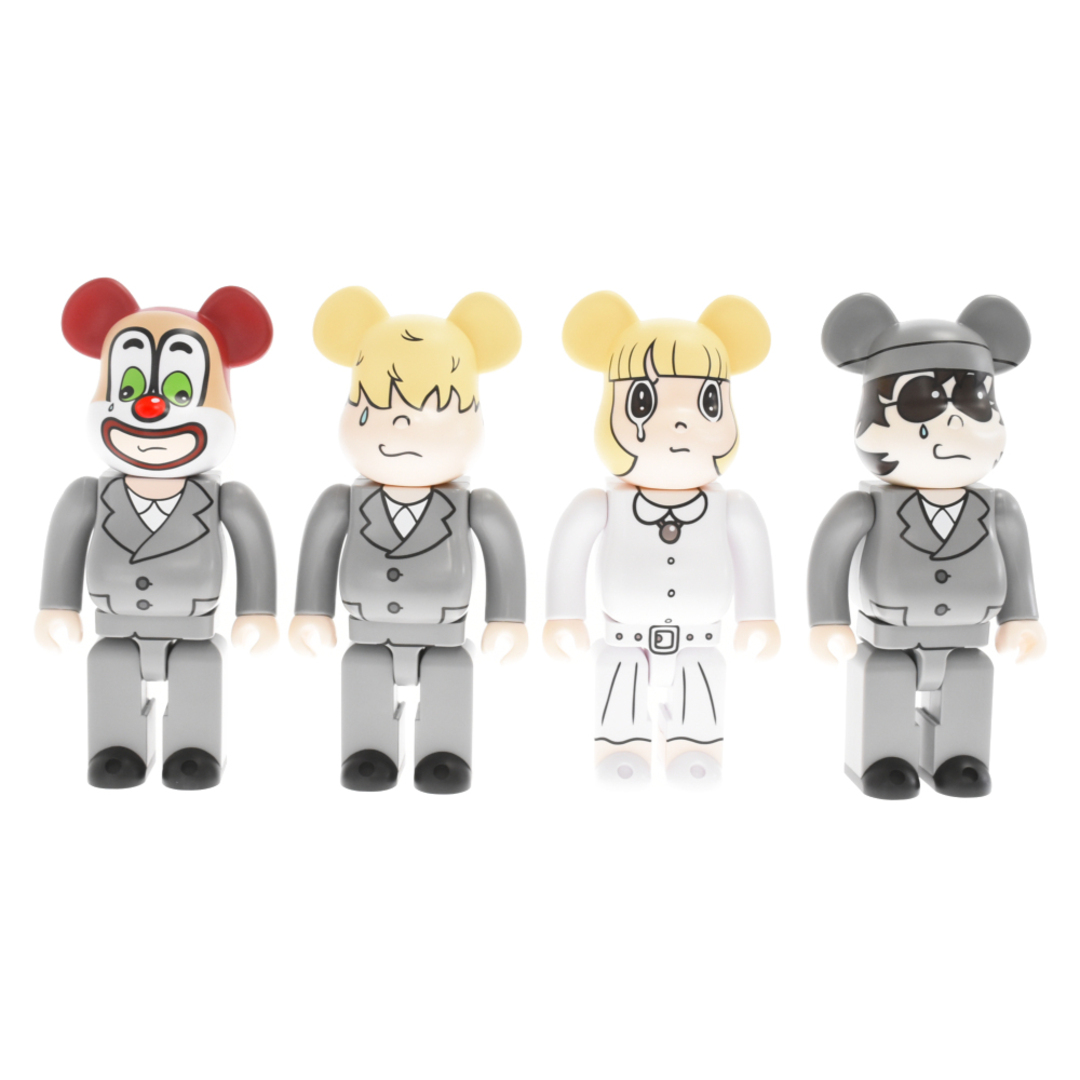 エンタメ/ホビーMEDICOM TOY メディコムトイ BE@RBRICK SEKAI NO OWARI×eyewater 400%4体セット ベアブリック セカイノオワリ フィギュア グレー/ホワイト