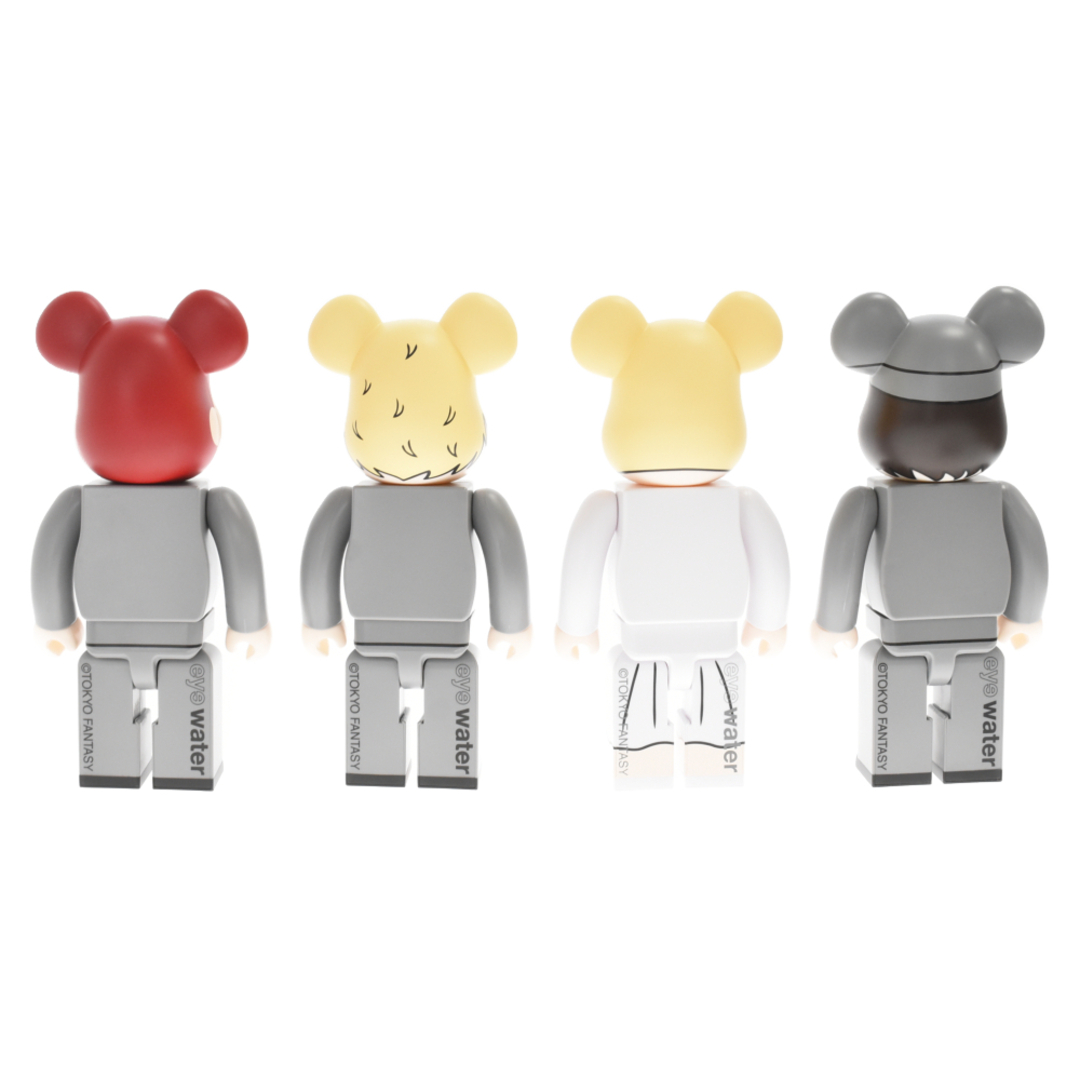 エンタメ/ホビーMEDICOM TOY メディコムトイ BE@RBRICK SEKAI NO OWARI×eyewater 400%4体セット ベアブリック セカイノオワリ フィギュア グレー/ホワイト