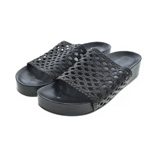 Jil Sander - JIL SANDER ジルサンダー サンダル EU39(25.5cm位) 黒