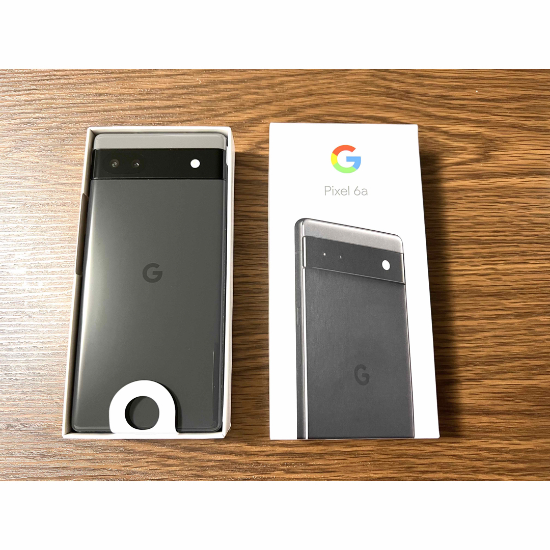 【本体/美品】pixel6a Charcoal（黒）スマホ