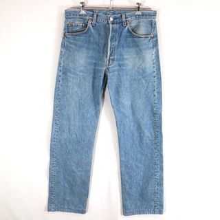 リーバイス(Levi's)のSALE/ 90年代 USA製 Levi's リーバイス 501 デニムパンツ アメカジ ジップフライ ブルー (メンズ Ｗ34×Ｌ36) 中古 古着 N8999(ジャージ)