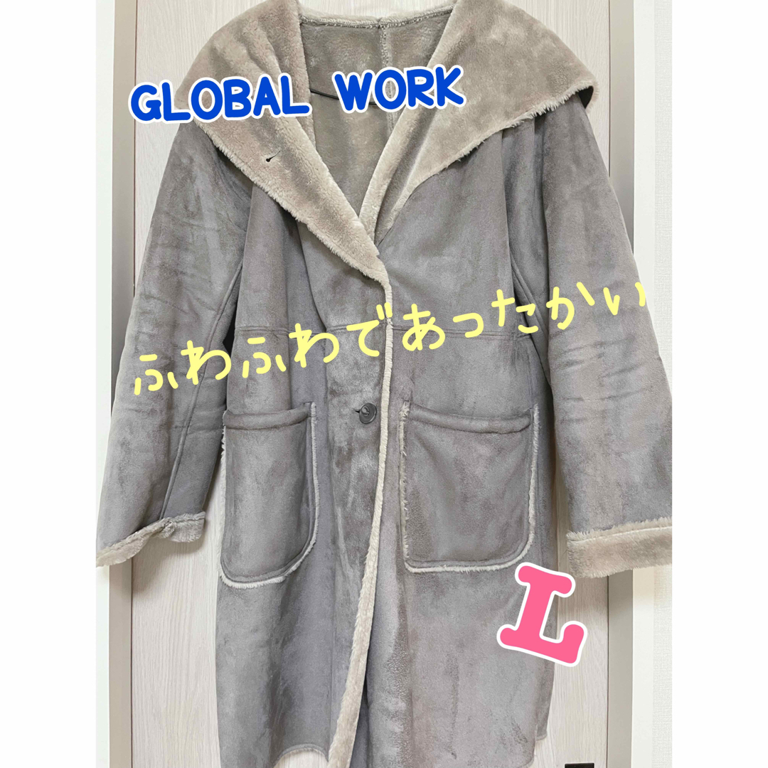 GLOBAL WORK(グローバルワーク)のムートンコート GLOBAL WORK レディースのジャケット/アウター(ムートンコート)の商品写真