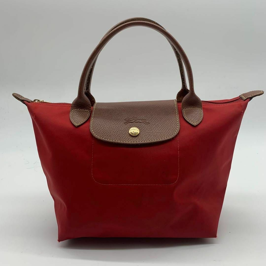 Longchamp ロンシャン　ハンドバッグ　レッド　未使用　新品　希少　美品