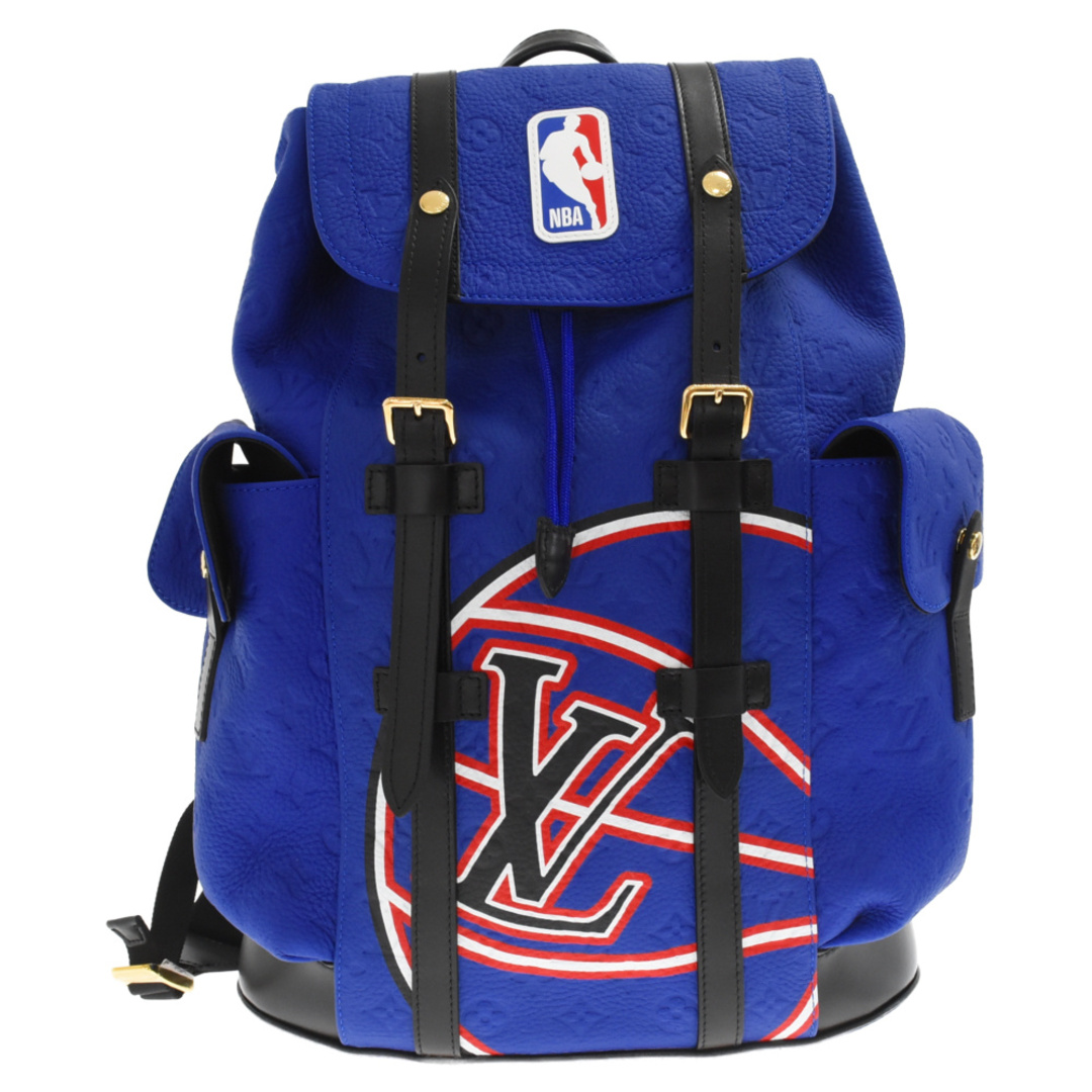 LOUIS VUITTON ルイヴィトン 22SS×NBA CHRISTOPHER MM LV エヌビーエー クリストファー バックパック M21104 ブルー