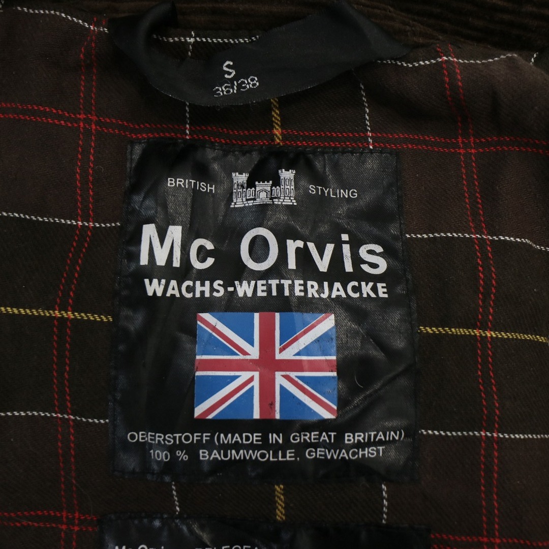 SALE/ イングランド製 Mc Orvis オイルドジャケット ユーロ ヨーロッパ