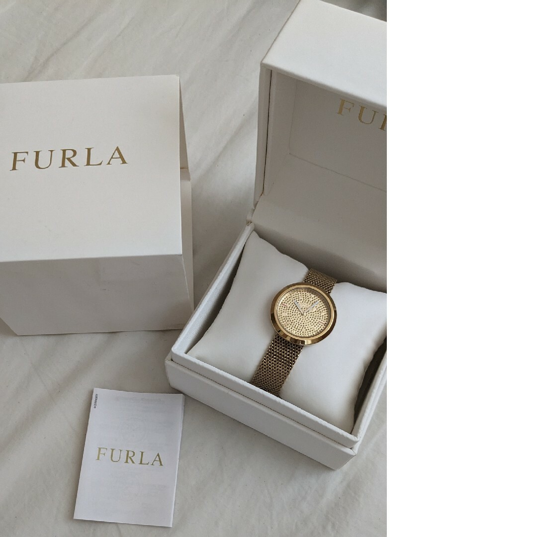 ✰新品未使用☆FURLA 腕時計 ゴールドレディー ス