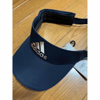 adidas - 【新品】アディダス　ゴルフ　サンバイザー　メタルロゴ