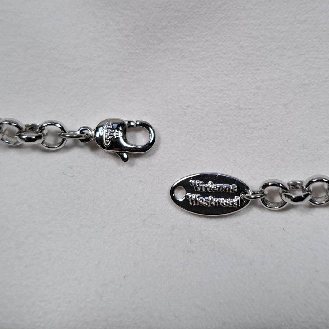 Vivienne Westwood(ヴィヴィアンウエストウッド)の【極美品】Vivienne Westwood ネックレス オーブ シルバー レディースのアクセサリー(ネックレス)の商品写真