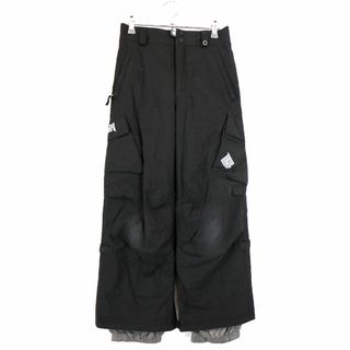 バートン(BURTON)のSALE/ BURTON バートン スキー カーゴ パンツ 防寒  防風  スキーウェア ブラック (ボーイズ M) 中古 古着 N9130(ウエア/装備)