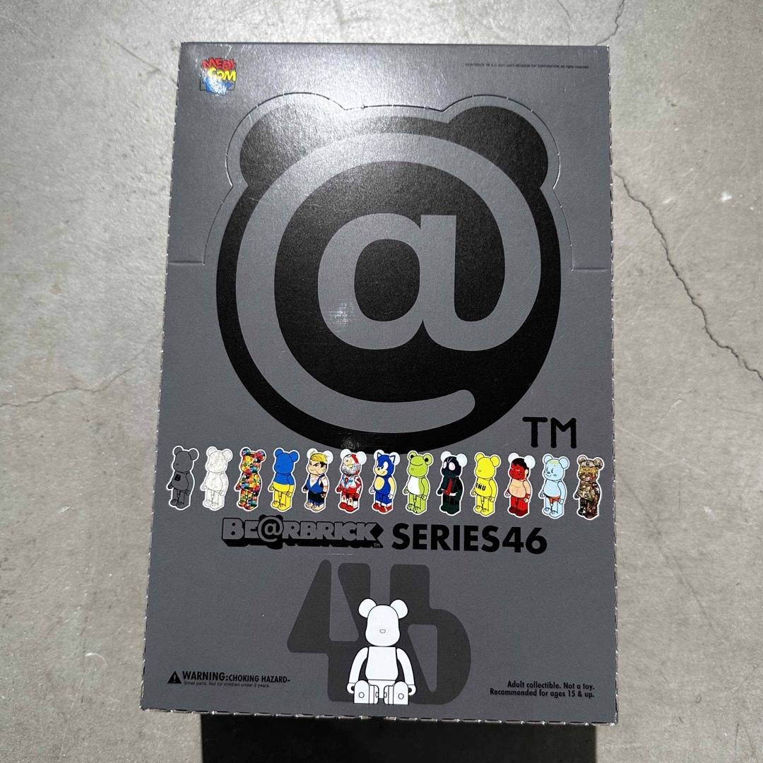 BE@RBRICK SERIES 46 1BOX 24個入メディコムトイ