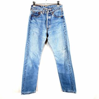 リーバイス(Levi's)のSALE/ 90年代 イングランド製 Levi's リーバイス 501 ストレート デニムパンツ アメカジ ブルー (メンズ 28×30) 中古 古着 N9162(ジャージ)