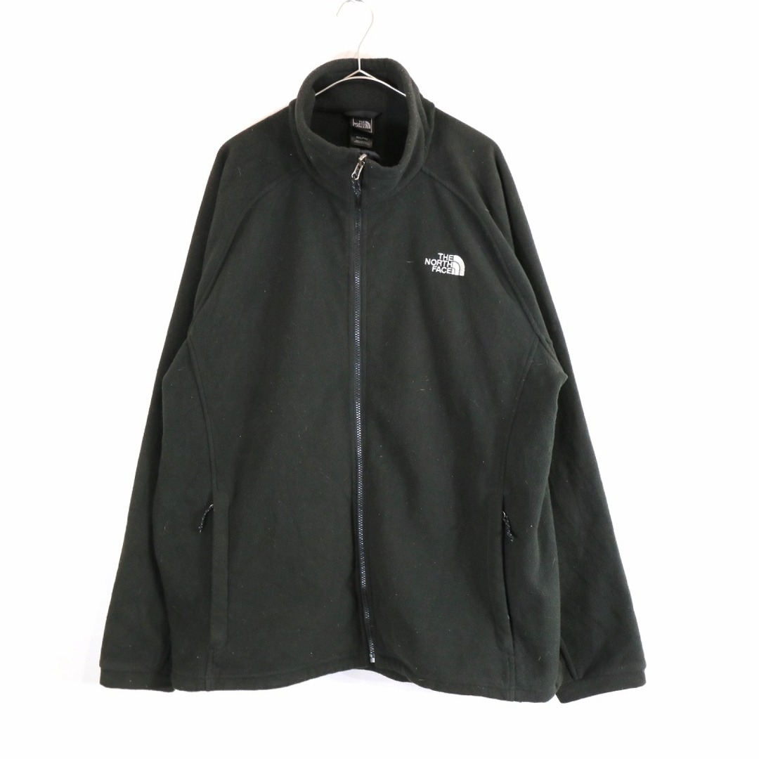 SALE/ THE NORTH FACE ノースフェイス フリースジャケット 大きいサイズ  アウトドア アウター 防寒 ブラック (メンズ XXL)  N9207