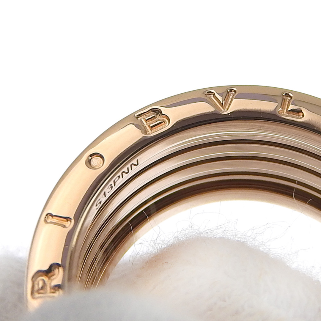 BVLGARI(ブルガリ)の【本物保証】 箱付 新品同様 ブルガリ BVLGARI B-ZERO1 ビーゼロワンリング ロック 指輪  4バンド K18PG #63 22号 希少 レア メンズのアクセサリー(リング(指輪))の商品写真