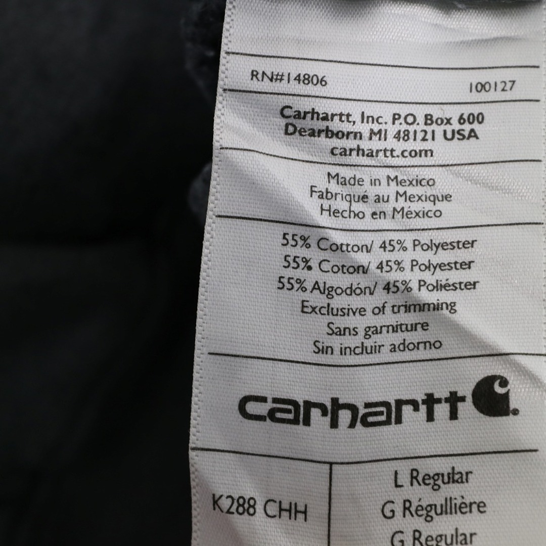 carhartt(カーハート)のSALE/ Carhartt カーハート 袖ロゴプリント パーカー ワンポイントロゴ グレー (メンズ L) 中古 古着 N9160 メンズのトップス(パーカー)の商品写真