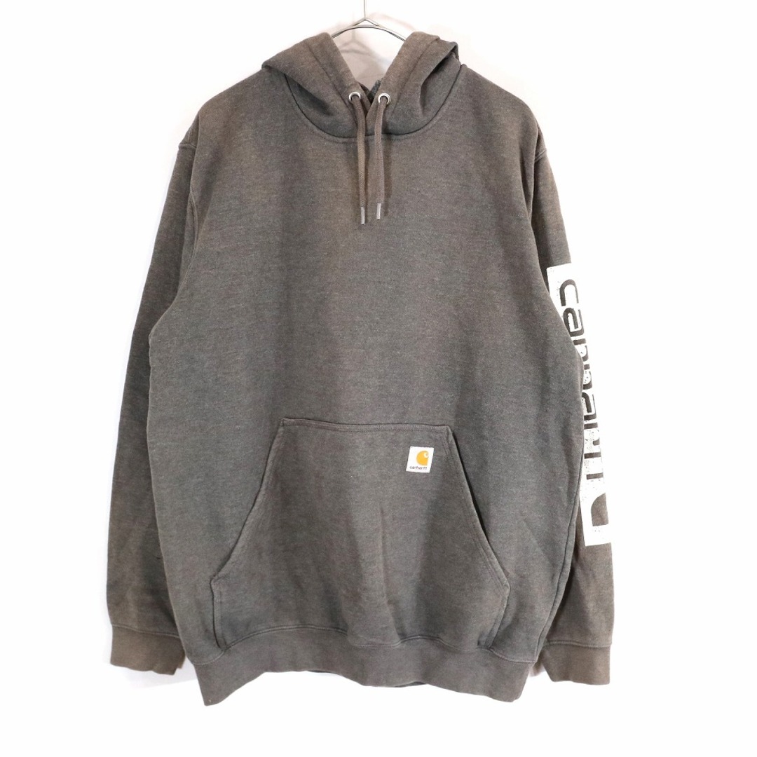 carhartt - SALE/ Carhartt カーハート 袖ロゴプリント パーカー ワン