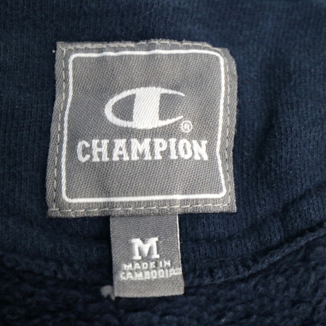 SALE/ Champion チャンピオン リバースウィーブ フルジップパーカー アメカジ ラグランスリーブ ネイビー (メンズ M)   N9255 9