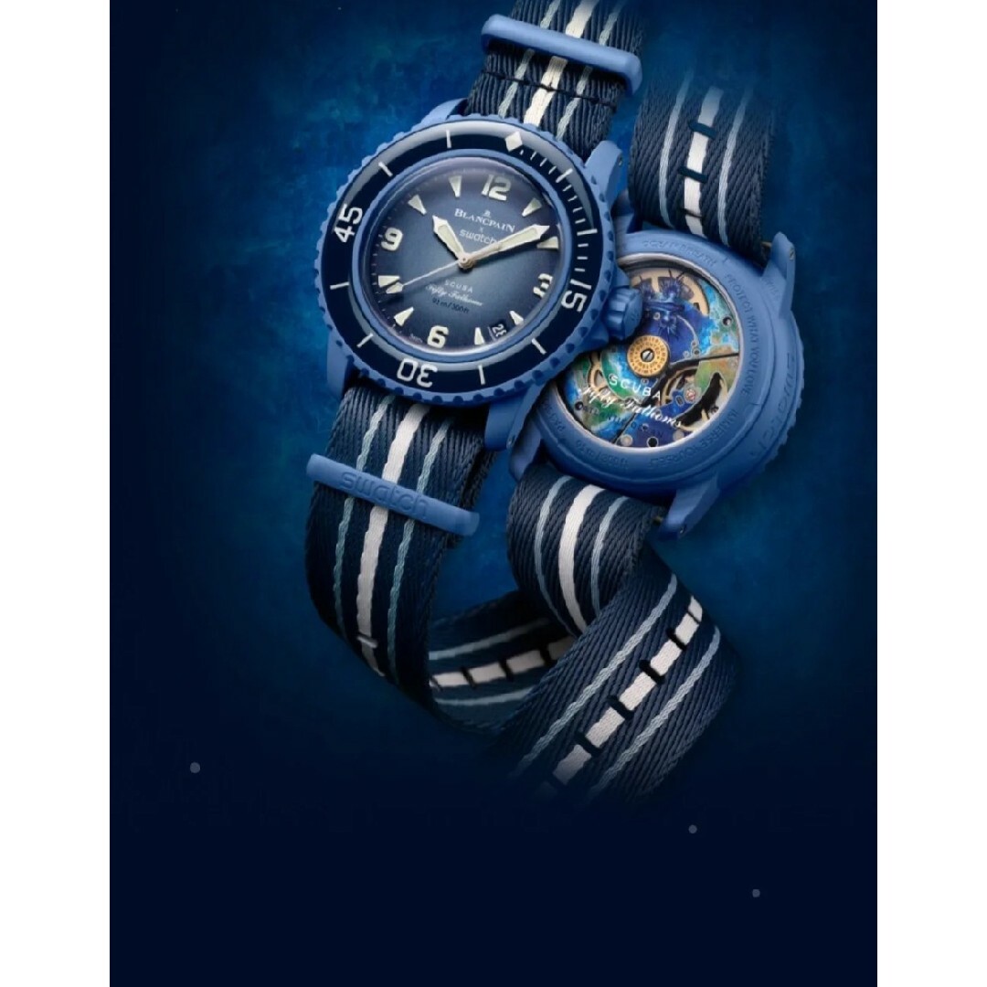 swatch Blancpain x Swatch Antarctic Oceanの通販 by 即購入大歓迎's shop｜スウォッチならラクマ