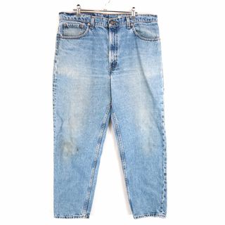 リーバイス(Levi's)のSALE/ 90年代 USA製 Levi's リーバイス 550 テーパード デニムパンツ アメカジ ブルー (メンズ 38×30) 中古 古着 N9248(ジャージ)