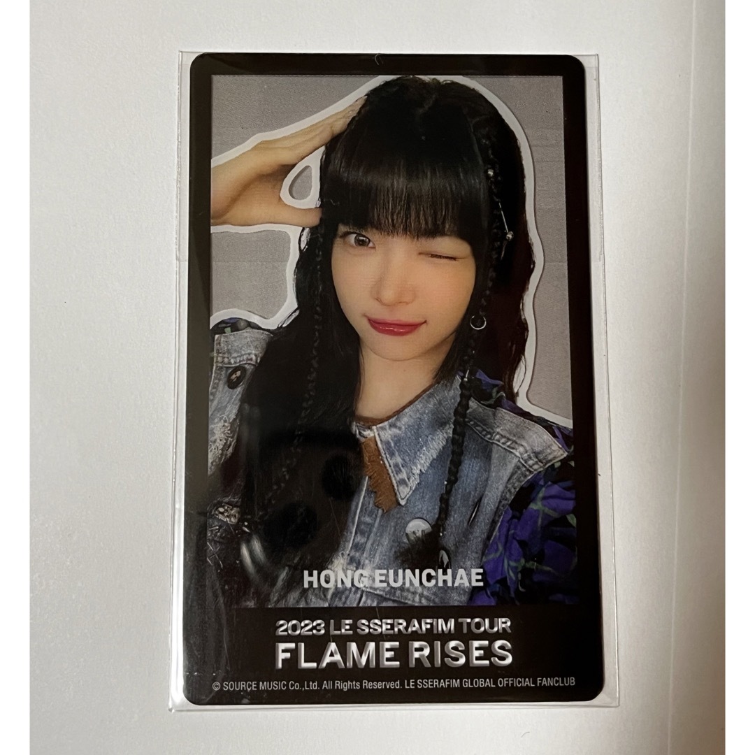 LESSERAFIM FLAME RISESツアー来場者限定 トレカ チェウォン