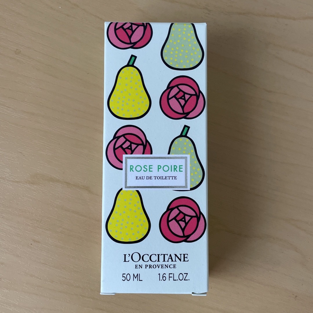 L'OCCITANE(ロクシタン)の【美品】【レア】香水 ロクシタン ラフランスローズ 期間限定 現在非売品 箱あり コスメ/美容の香水(ユニセックス)の商品写真