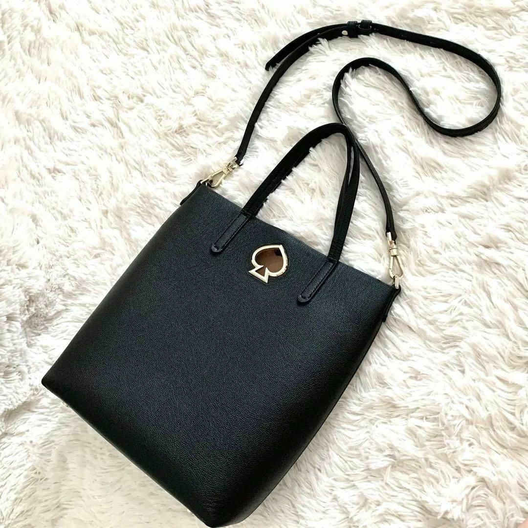 kate spade new york(ケイトスペードニューヨーク)の極美品✨ケイトスペード 3way スージー ハンドバッグ レザー 黒 ショルダー レディースのバッグ(ショルダーバッグ)の商品写真