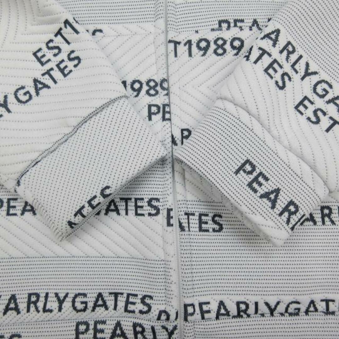PEARLY GATES(パーリーゲイツ)のパーリーゲイツ パッチワーク パフブリスター フルジップ フーディ パーカー メンズのトップス(パーカー)の商品写真