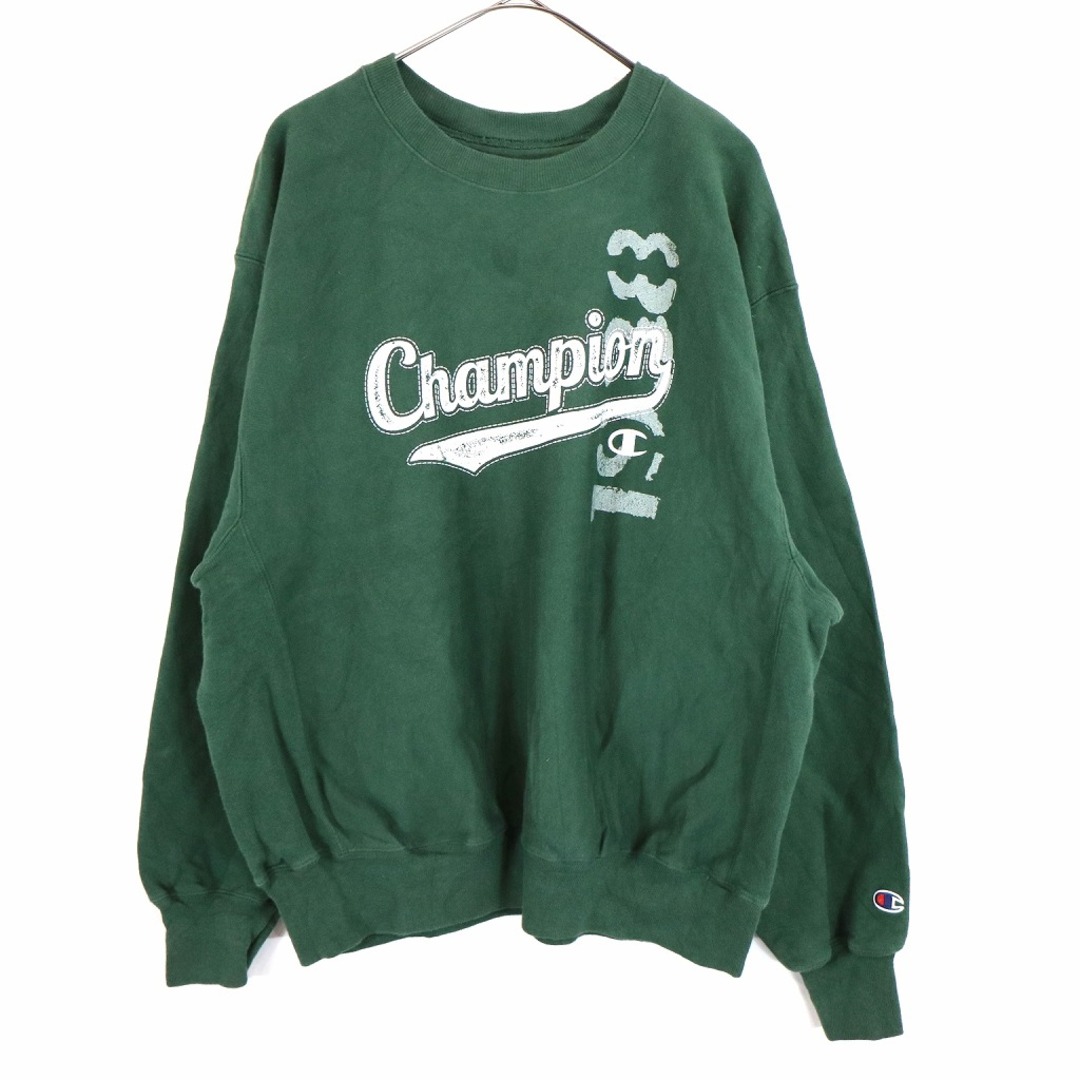 Champion リバースウィーブ スウェット 企業ロゴ アメカジ