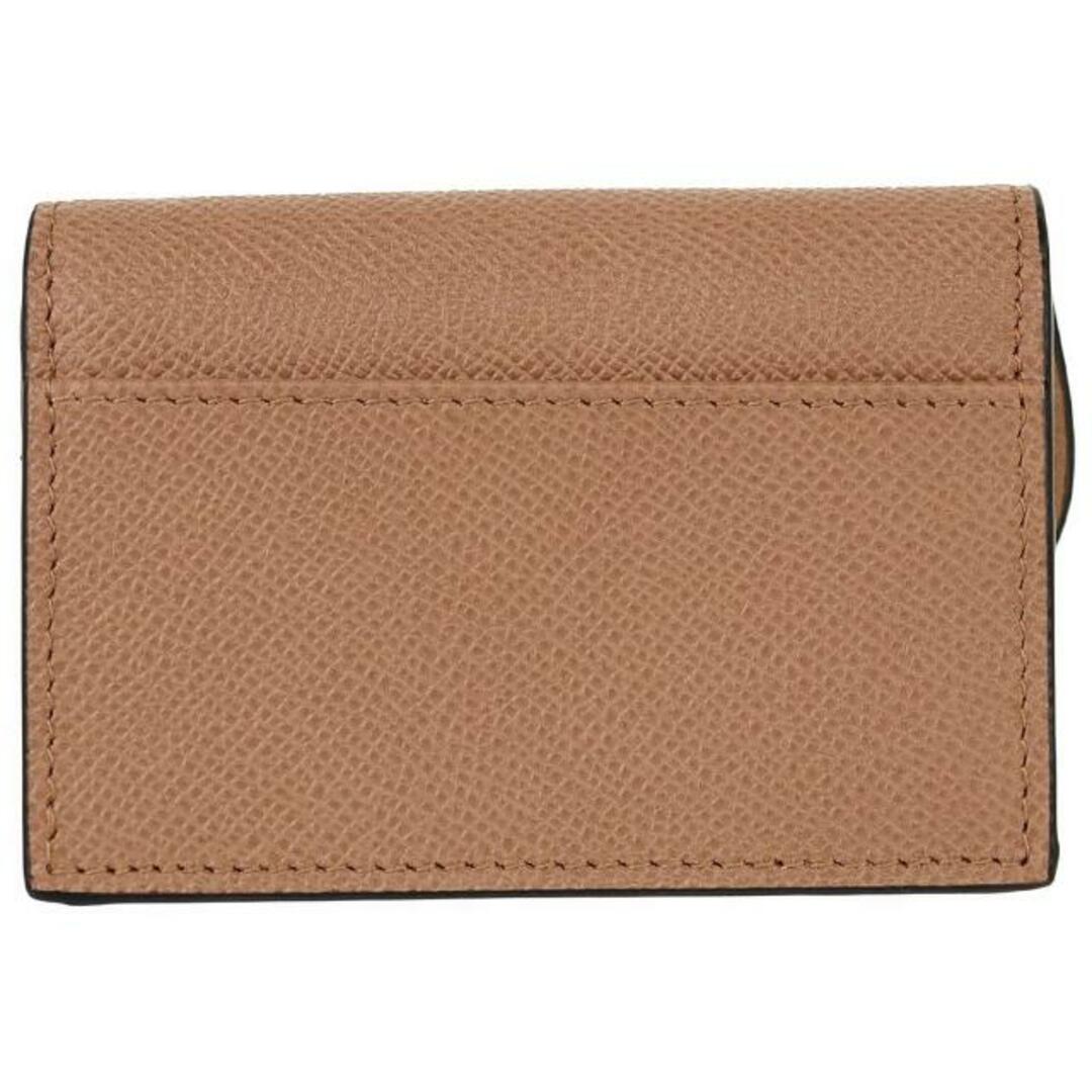 クリスチャンディオール カードケース サドル 未使用 ピンクベージュ レザー 名刺入れ Christian Dior 【中古】 | シンプル Dロゴ ファッション サイフ ビジネス ブランド 小物 美品 プレゼント