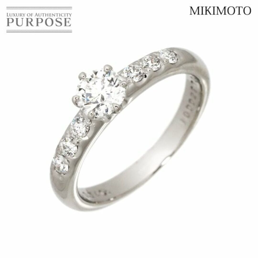 MIKIMOTO - ミキモト MIKIMOTO ダイヤ 0.34ct E/VS1/VG 0.13ct 6号