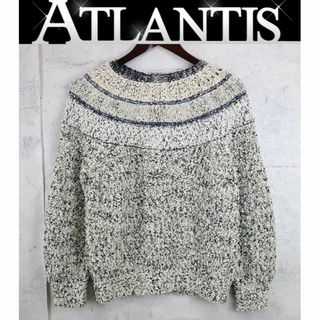 シャネル ニット/セーター(レディース)(ブルー・ネイビー/青色系)の
